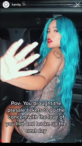 Casually just here depressed at work! @Karol G #fyp #healingtiktok