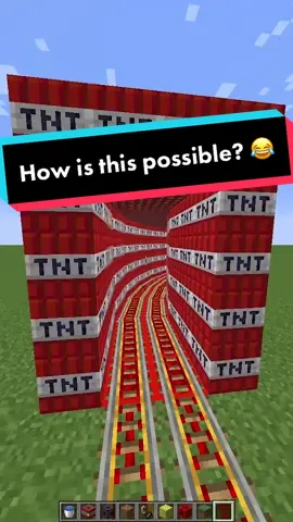 How is this possible? 😳 #Minecraft #fyp