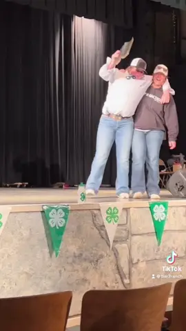 They say imitation is the highest form of flattery! 🤷🏻‍♀️😂😎 Bar 7 Mocks as performed for 4-H Round Up by our kiddo and niece. #KeepRanchin #Texas4H @Texas 4-H