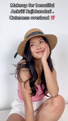 Bts Of product shoot for @queenbeautycarenepal  with @akriti_535 . Did a no makeup makeup look on her. Such a fun shoot. #makeupbykirtijoshi #aakritirajbhandari #makeuplook #naturalmakeup #nomakeupmakeup #makeupartist #nepalimua #nepalimakeupartist #nepaligirls #beautifulnepaligirls #bts #behindthescenes #shootfun #shootmode #pose #ktm #nepal #nepaliinfluencer #muainfluencer