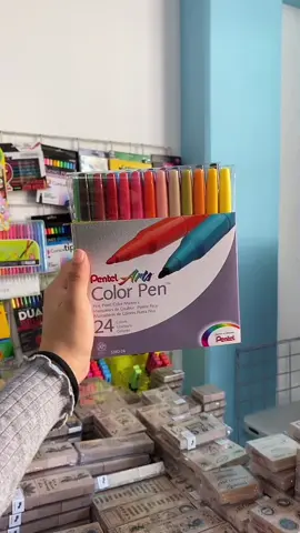 Pentel color pen 🥰 #papershop #papeleriabonita #fyp #apuntesbonitos #plumones #pentel