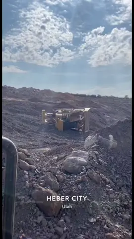 Not everyday you get to see a bulldozer flipped over 😮‍💨🤣#bulldozer  #D9 #catd9 #flippedover #accident #fyp  #construction #constructionfails #saltlakecity #utah