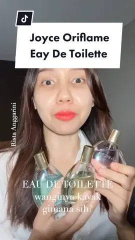 Joyce is now here! 🥳🥳 Wewangian oriflame yg bikin rista penasaran akhirnya rista cobain! #joyceoriflame #joycerose #joycejade #joyceturquoise 🤩 team Joyce yang mana nih? 😎#ristareview #oriflamebali #oriflameindonesia