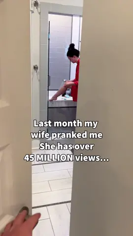 I hid a surprise in her candle #funny #fyp #couplegoals #funnycouple