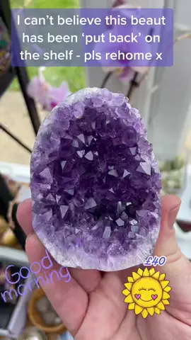 #goodmorningstarshine #rehome #amethyst #thewitchyroom #willywonka