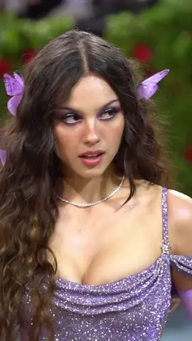 We are still emotional over Olivia Rodrigo's look from the #MetGala last night. 💜