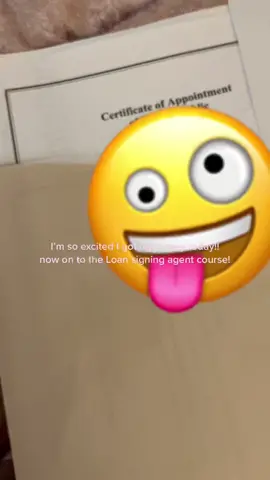 Ok so it was real easy to get the Notary Public here in Ga, but I took the exam just in case….. need;Ed’s to say I didn’t need it. I paid my money got my paperwork back today as well and I just ordered my stamps! I’m so excited! Now I’m about to look up so course’s to become a loan signing agent… Stay Tuned #notarypublic #notarytiktok #loansigningagent #notarybusiness #notarysigningagent #georgianotary