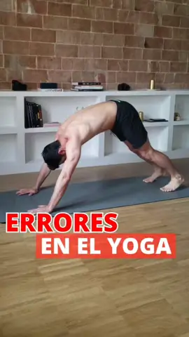 ⛔ Errores en el yoga #yoga #error #perro #bocaabajo