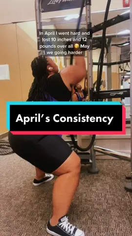 May I’m pushing myself even harder 💪🏽 STAY CONSISTENT the results will come I promise #weightlosscheck #consistencyiskey #GymTok #gymgirls #Fitness #blackgirlfitness #plussize #fattofit #curvyfitness