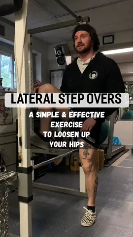 LATERAL STEP OVERS FOR THE W #fyp #Fitness #fitnesstips #hips #hipsdonttlie #tighthips
