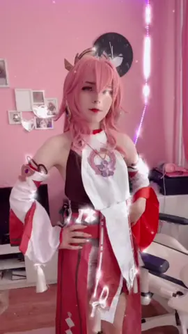 Всем привет 👀#yaemiko #GenshinImpact #yaemikocosplay #genshinimpactcosplay