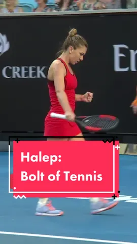 Those slides tho 😍 #simonahalep #bouchard #ausopen #tennis