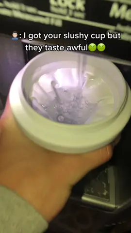 Water slushy sucks