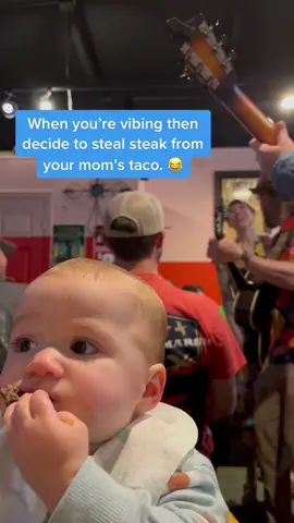 ☠️😂 this baby loves to eat. #babytok #cincodemayo