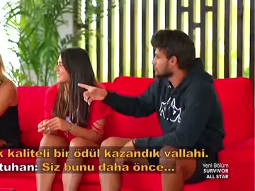 Batuhan: bana öyle bakma 😄❤️‍🔥 #aybat #ayseyuksel #batuhankaracakaya #survivor