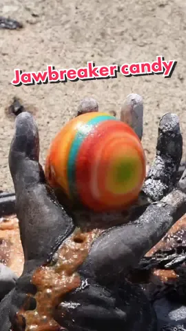 Worlds biggest jawbreaker candy #viral #foru #FoodTok #satisfying