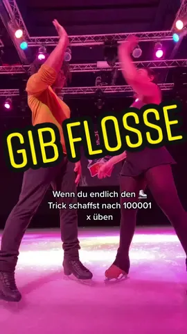 So wünsch ich mir die Reaktion 😅 @zabatobebe ✌🏻⛸ #trend #eislaufen | @phantasialand_official