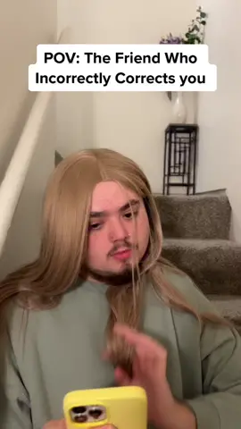 They will try anything to say you’re wrong  #POV #genz #wig