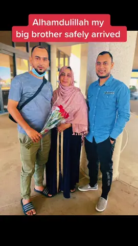 Alhamdulillah my brother safely arrived in USA 🇺🇸 #uddin745