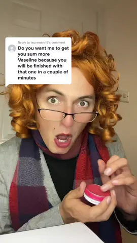 Reply to @lauramann9  Barbara will do whatever it takes to keep her lips lubricated! #School #Exam #POV