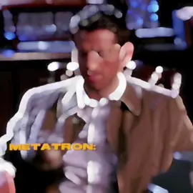 the angel in a trench coat 🧥>  #supernatural #metatron #castiel #casanddean #curtisarmstrong #mishacollins