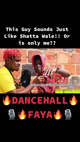 This guy sounds just like @shattawaleking or am I mistaken? His name is Lil Vibez !! Check out his dancehall talent and thank me later! Follow the page on Instagram and Facebook for more info #fikkybaddman #xfreestyle #TheMostCompleteArtiste #fyp