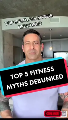 Top 5 fitness myths debunked! #nutrifitbyari #Fitness #weightloss #fitnesstips #fitnessadvice #fatlosstips #mythsdebunked #fitnessmyths #fyp #fypシ