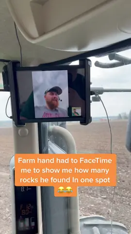 He was really proud of his rocks. #farmtok #fyp #familyfarm #farmharddd #applicator #fyp #fypシ