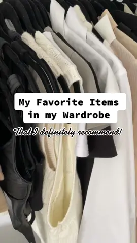 Some of my most worn items! Also included any active codes I have🤍 #fashiontok #musthaves #fashionfavorites #styleinspo