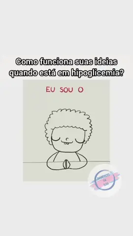 Quem nunca teve aquela confusão mental por conta da #hipoglicemia ? Já passou por algo do tipo? Comenta aqui relatando um pouco da história.  A confusão mental é um dos sintomas da #hipo . Você conhece todos os sintomas da hipoglicemia? arte: @rafaellatuma  #reels #memes #humor #diabetesbrasil #diabetes #diabetica #diabetic #explorereels #fy #glicemia #variabilidade