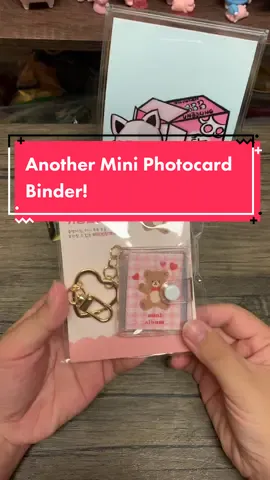 Another one! I love these so much 🥲 Now to print tiny photos 🤩 #tiny #small #cute #adorable #photocard #photocardbinder #miniature #mini #kawaii #kawaiilife #kawaiilifestyle #cutetoys #kawaiitoys #kawaiiaesthetic