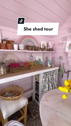 Let’s make everything functional pretty 🙌🏻 #sheshed #pottingshed #sheshedgoals #sheshedmakeover #Home #fyp #fypシ #fy #homedecor