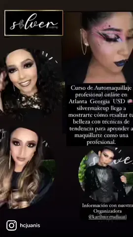 Chicas de Estados Unidos 🇺🇸, otros países y estados que quieran aprender a maquillarse desde 0 como profesionales con técnicas de tendencia este curso es el indicado , no dejes pasar esta gran oportunidad de aprender a resaltar tu belleza, te aseguro que te encantará el resultado, aparta tu lugar ya quedan pocos lugares para vivir esta gran experiencia, con Silvermakeup.#curso internacional online#tendencias #silvermakeup Información al 4423657060