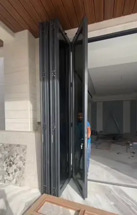 Folding Doors in uae European system للإستفسارات يرجى التواصل على 0566933693 Aluminum and glass works for a private villaFor More Info Contact With Us. +971 56 693 3693.#starsgroupuae #foldingdoors #abudhabi #dubai #skylight #rollingshutter #homedecor  #aluminium #glass #cnc #interiors  #luxuryviltainless #door #pergola #steel #starsgroupuae #starsteel #handrail #uaetoday #emaar #schuco #germany #system#المنيوم #زجاج #هاندريل #فلل_مودرن #ابواب_فولدنق #ابواب_خارجية #درايش_ألمنيوم