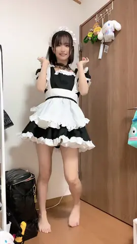 みんなメイド好きでしょ？#メイド服 #フローラメイク