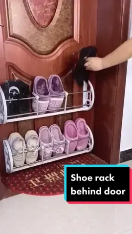 #goodthings#goodstuff#foryou#Shoe rack behind door
