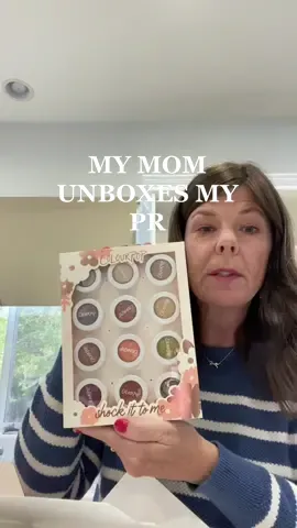 tbh she is why more enjoyable to watch than me, ty @ColourPop Cosmetics  💖#gifted #prpackage #colourpop #unboxing #haul #mom #shockittome