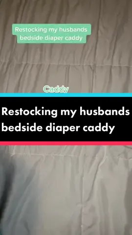 Restocking his caddy is so much easier than restocking mine #babyproducts #diapercaddy #sahm #momlife #momtok #fyp #thetremusinis