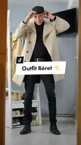 Outfit inspi ✨ Mode béret Activé ! #beret #outfit #outfitideas #inspiration #menwithstyle #menwithclass