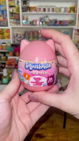 She is in fact a pretty princess 👸🏼 #squishville #squishmallows #toyunboxing #princess #fox
