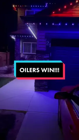 OILERS WIN!!!!!! …. Thank the maker. …The house celebrates accordingly. #goilers #oilersnation #StanleyCup #playoffs2022 #yeg #game7 #edmontonoilers #labamba @Globalnews.ca