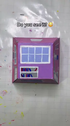Do you see it? 😳😳😳 #art #drawing #artidea #drawingidea #painting #opticalillusion #illusionart #illusiondrawing #opticalillusions #drawingillusions #paint #kingart #paintingidea
