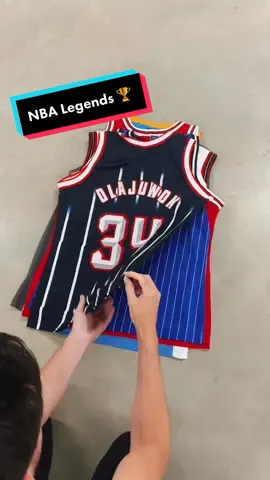 Legends on legends on legends 🏆 👉🏼 1000s of original vintage NBA jerseys 👉🏼 Free shipping over £50 #NBA#legend#goat#basketball#jerseys#jordan#lebron#kobe#shaq#haul#vintage