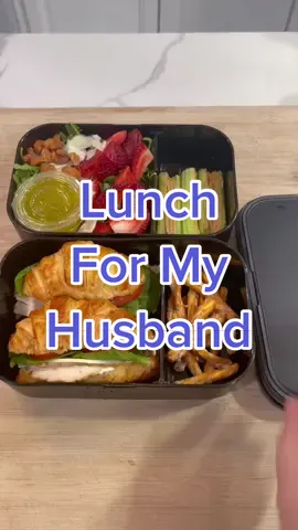 Husband’s Lunch Box #husbandslunch #worklunch #bento #lunchbox #bentobox #adultbento #whatipackmyhusbandforlunch
