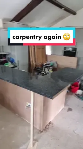 so a bit of carpentry again today.. building a big breakfast bar 😁 #carpentry #plumber #work #kitchen #clean #bar #breakfast #builder #renovation