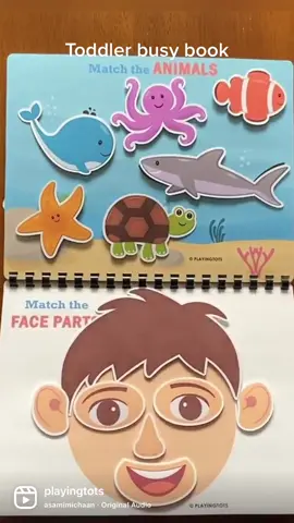 Toddler busy book!!