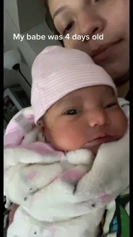 She says hi to the camera😭 #babies #fyp #adorable #newborns