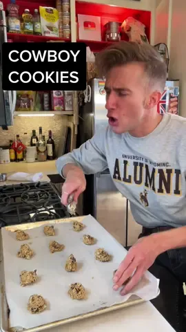 Ultimate oatmeal cookie? #baking #vintage #cooking #cookies #uwyo
