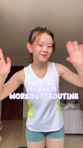 My arm workout routine! Semoga membantuu❤️🫶🏻
