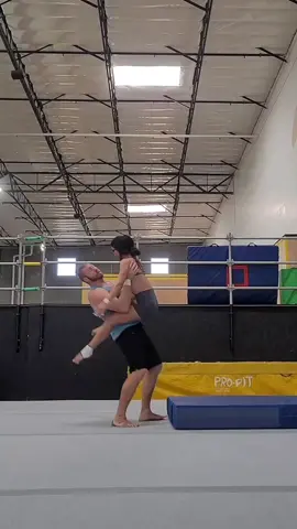 This will never not be funny 😂 #Ow #FailVideo #FailArmy #CheerFail #GymnasticsFail #AcroFail